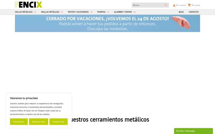 Screenshot of fencix.com