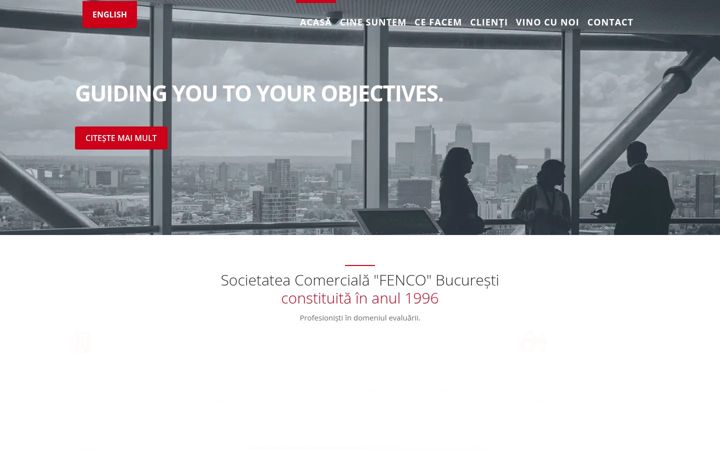 Screenshot of fenco-evaluare.ro