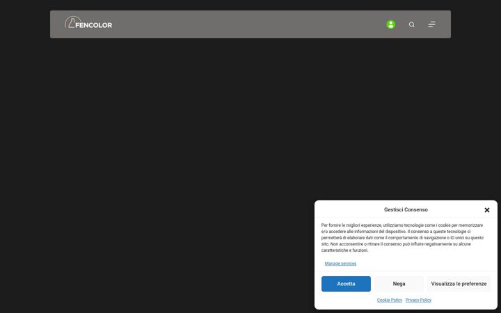 Screenshot di fencolor.it