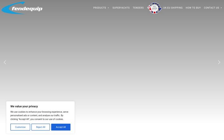 Screenshot of fendequip.com