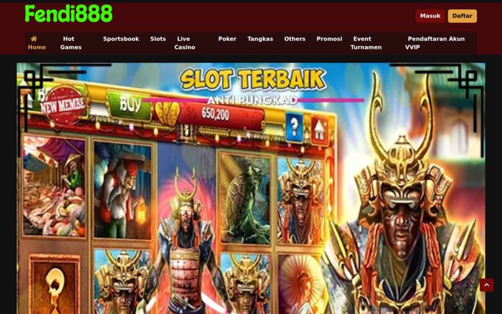 Screenshot di fendi888.net