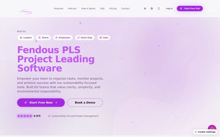 Screenshot of fendous.dk