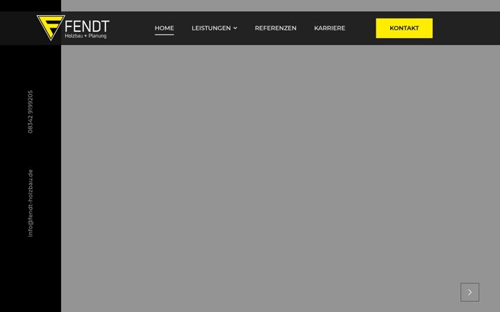 Screenshot of fendt-holzbau.de