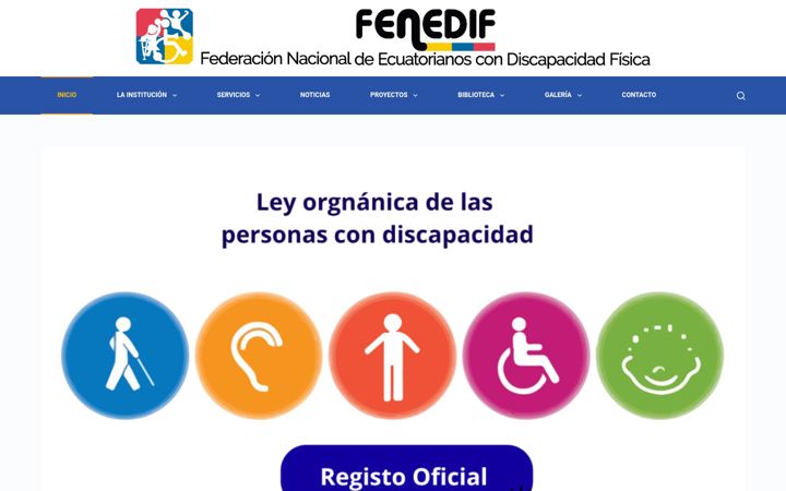 Screenshot of fenedif.org