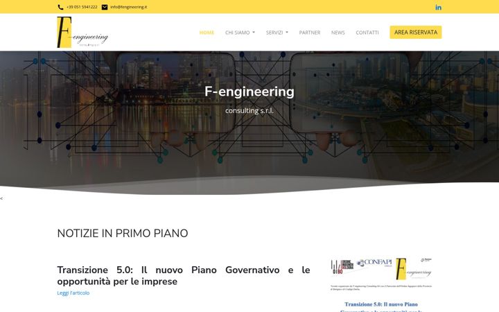 Screenshot of fengineering.it