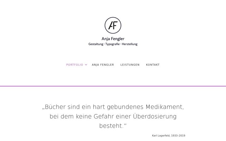 Zrzut ekranu fengler-buchgestaltung.de