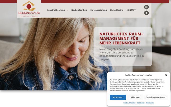 Zrzut ekranu fengshui-designs.de