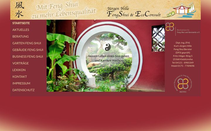 Screenshot of fengshui-ecoconsult.de