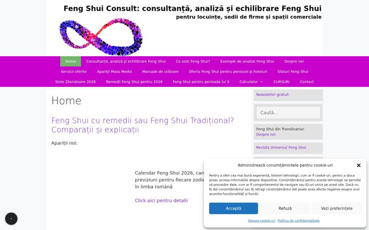 Screenshot of fengshuiconsult.ro