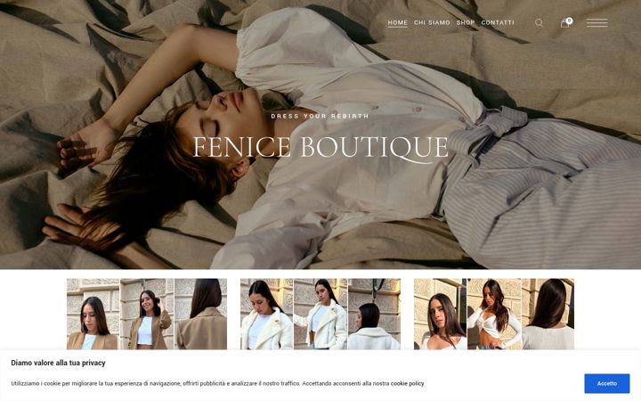 Zrzut ekranu feniceboutique.it
