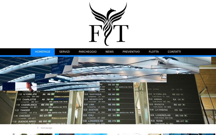 Screenshot of fenicetravel.com