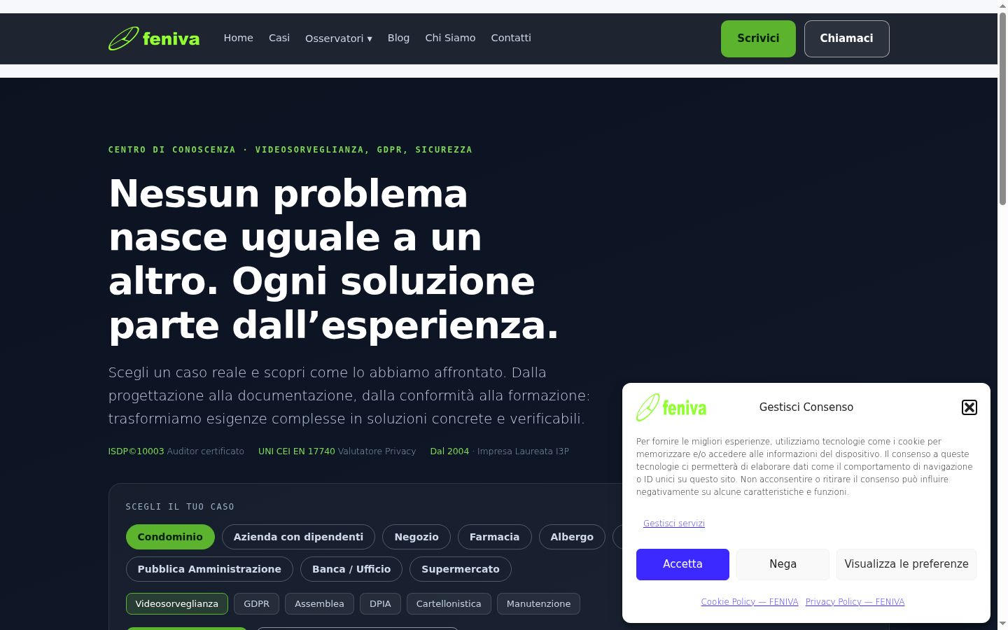 Screenshot tal-banner tal-kunsens muri qabel kwalunkwe interazzjoni