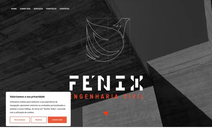 Screenshot of fenixcivil.pt
