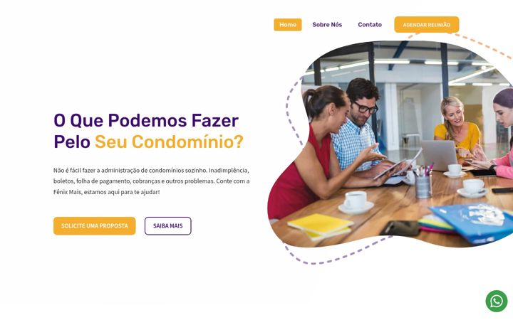 Screenshot of fenixcobrancas.adm.br