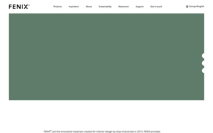 Screenshot of fenixforinteriors.com