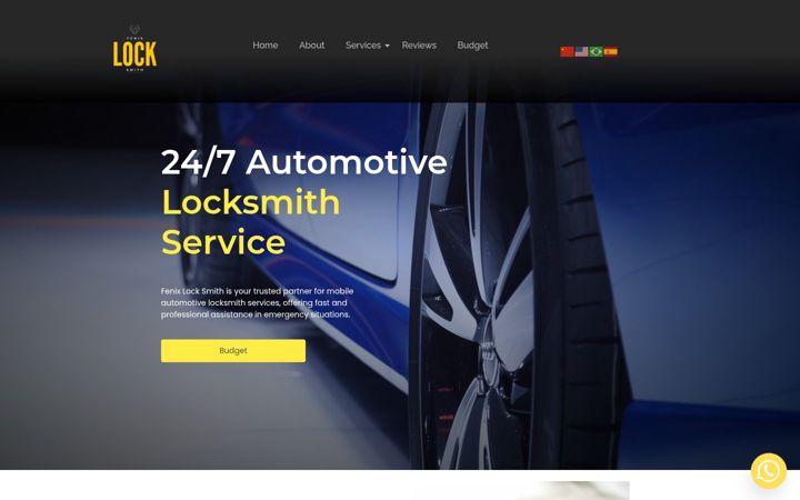 Screenshot of fenixlocksmith.com