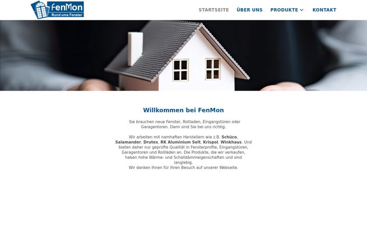 Screenshot of fenmon.de