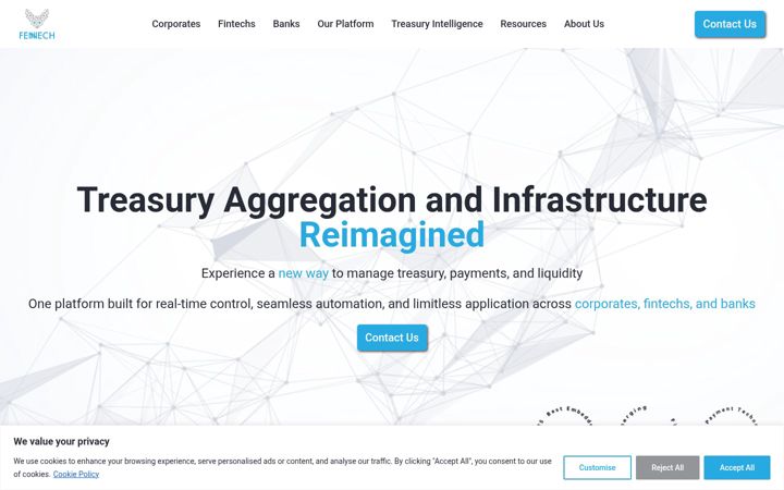 Screenshot of fennech.com