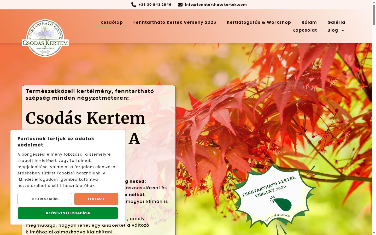 Screenshot tal-banner tal-kunsens muri qabel kwalunkwe interazzjoni
