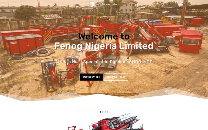Screenshot of fenog.com
