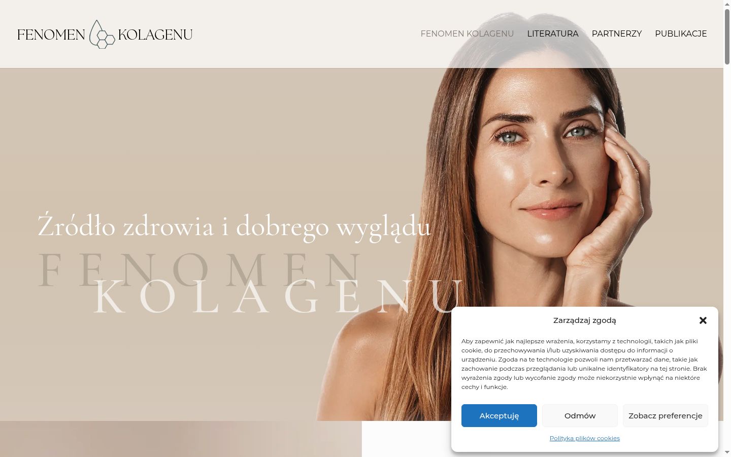 Sutikimo reklamjuostės, rodytos prieš bet kokią sąveiką, ekrano kopija