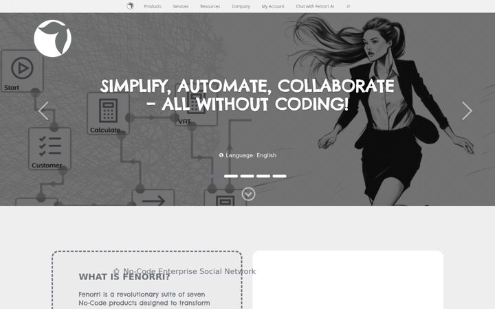 Screenshot of fenorri.com