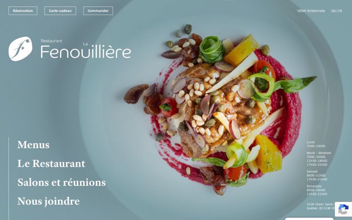 Screenshot of fenouilliere.com