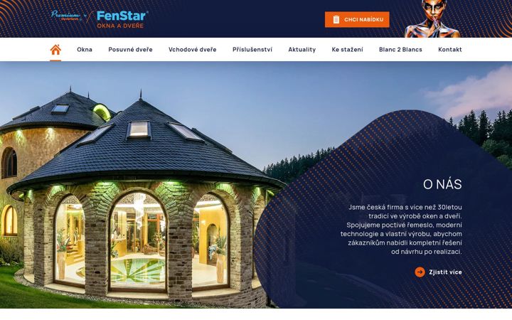 Screenshot of fenstar-point.cz