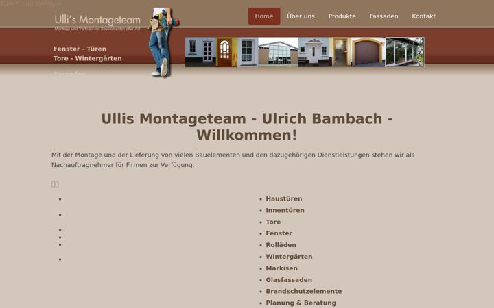Képernyőkép: fenster-bambach.de