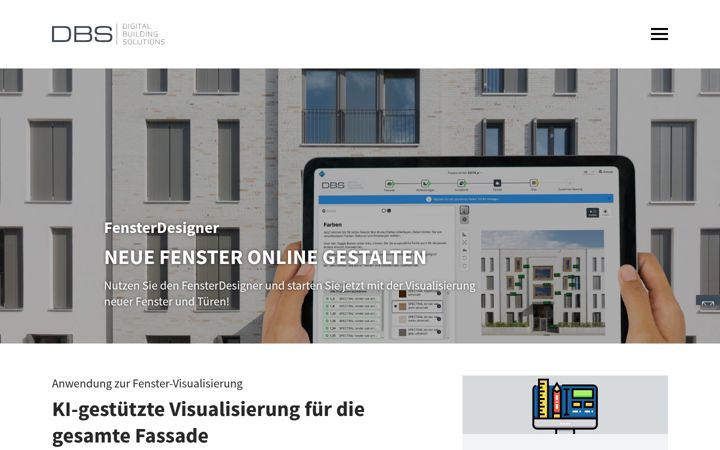 Screenshot of fenster-designer.de