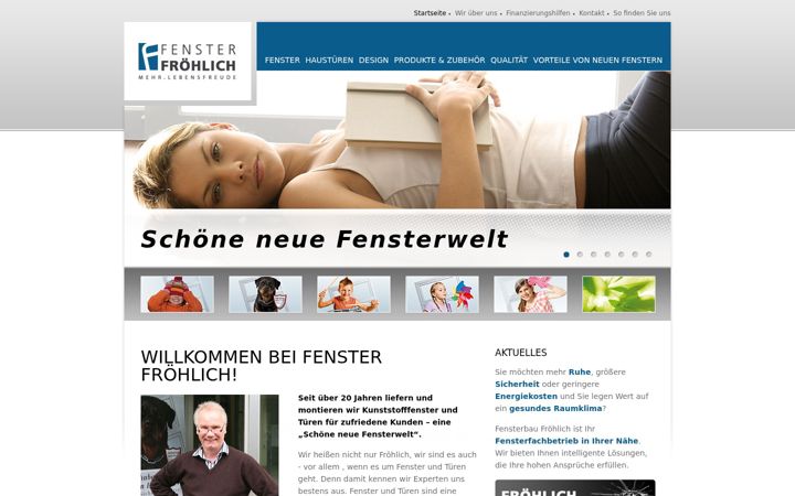 Ekrano kopija fenster-froehlich.de