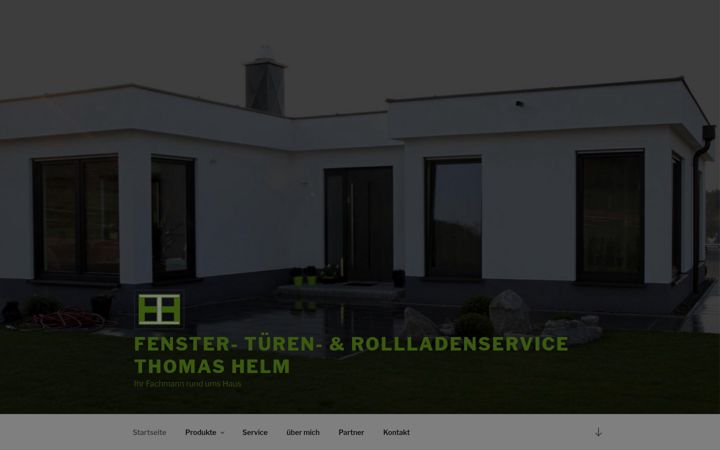 Ekrano kopija fenster-helm.de