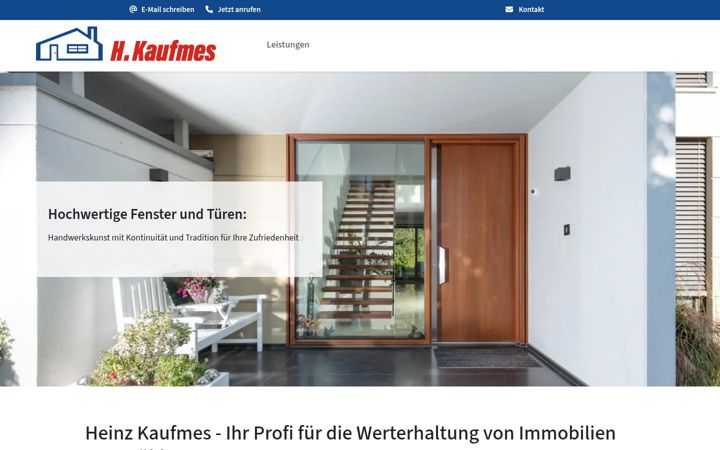 Screenshot of fenster-kaufmes.de