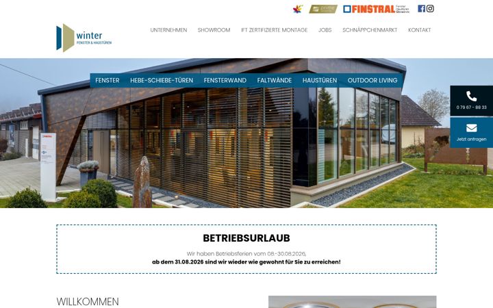 Screenshot of fenster-stempfle.de
