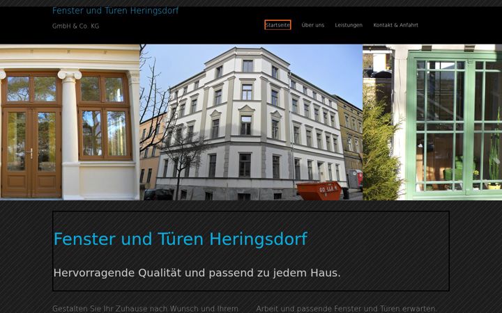 Snímek obrazovky fenster-tueren-heringsdorf.de