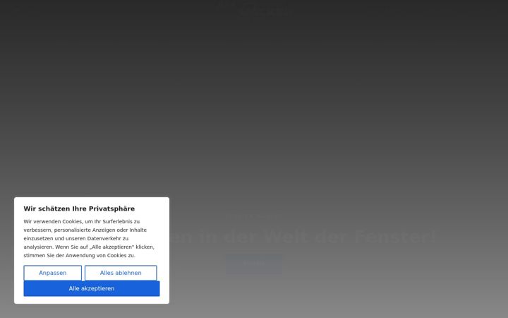Screenshot of fenster-wacker.de