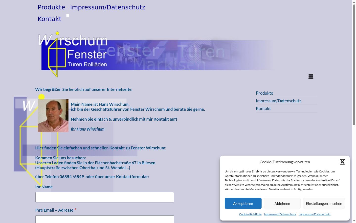 Screenshot tal-banner tal-kunsens muri qabel kwalunkwe interazzjoni