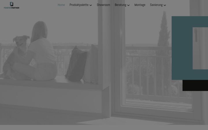 Screenshot of fensterpartner.co.at