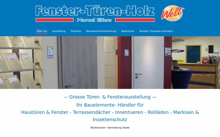 Екранна снимка на fenstertuerenholzwelt.de