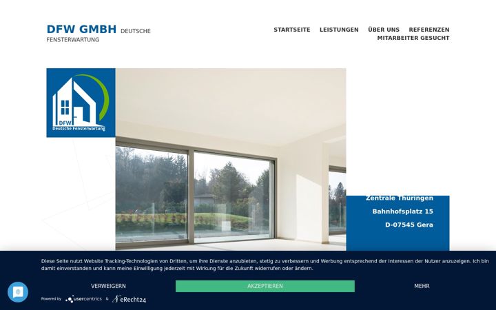Екранна снимка на fensterwartung-in.de