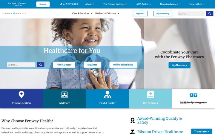 Képernyőkép: fenwayhealth.org