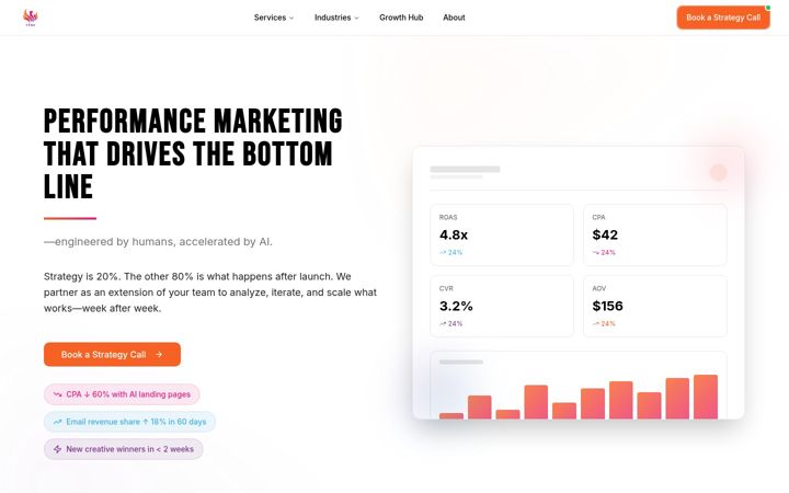 Screenshot of fenxdigital.com