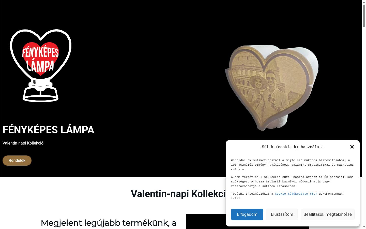 Screenshot tal-banner tal-kunsens muri qabel kwalunkwe interazzjoni