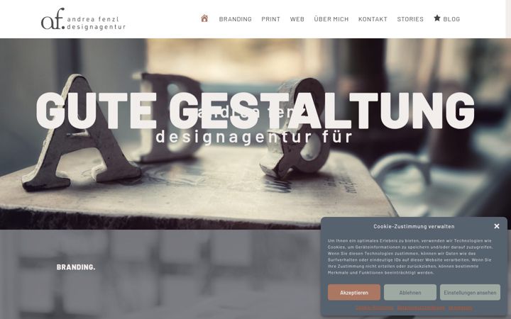 Screenshot of fenzl-designagentur.de