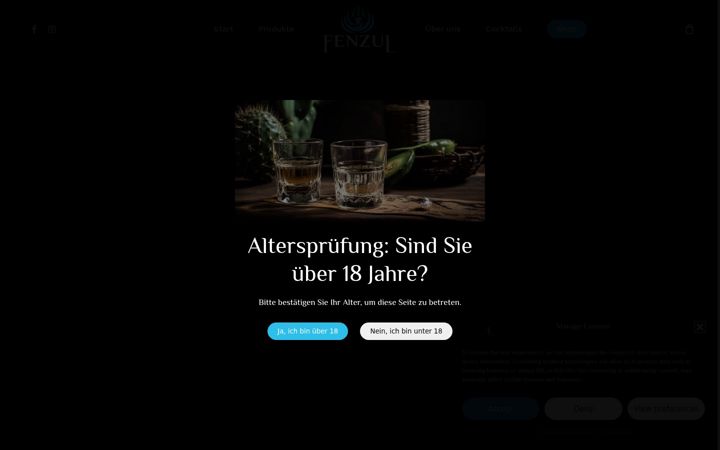 Screenshot of fenzul.com