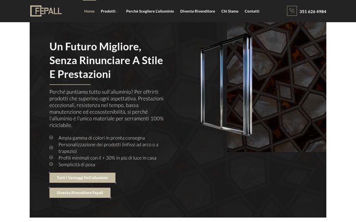 Posnetek zaslona fepall.it