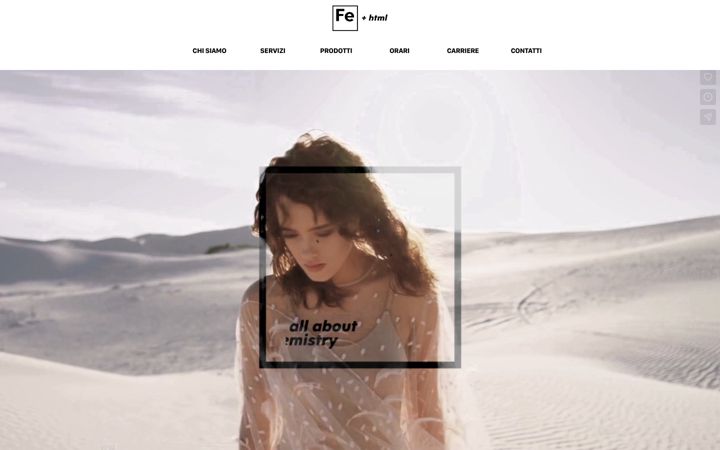 Screenshot of feparrucchieri.com