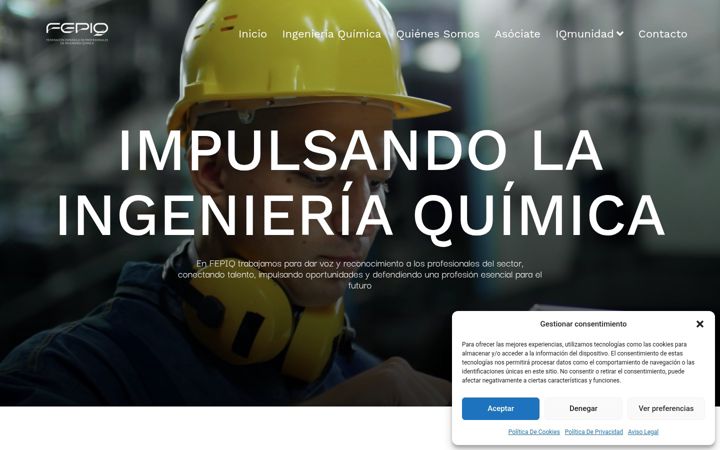 Screenshot of fepiq.es