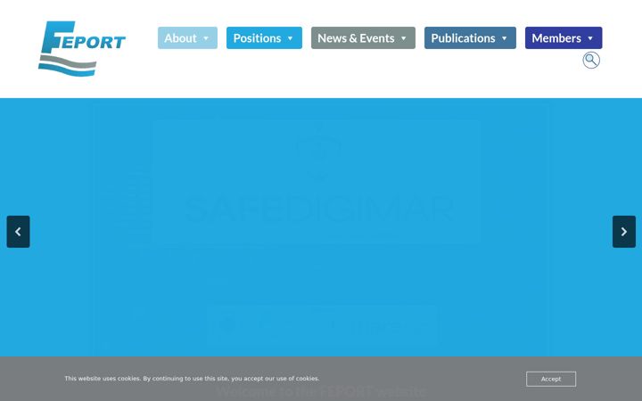 Screenshot of feport.eu