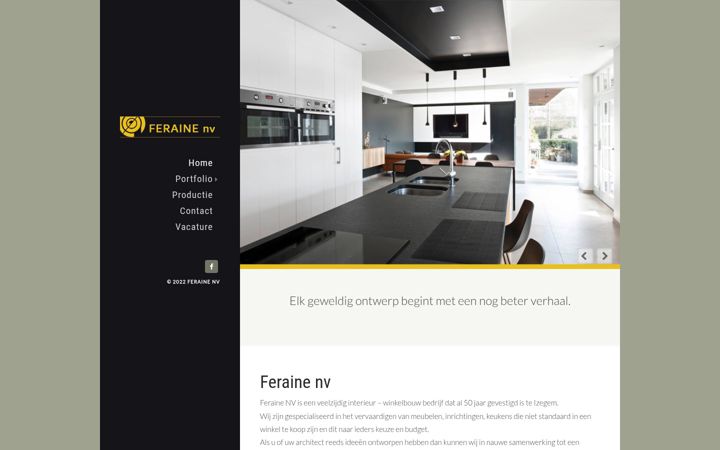 Screenshot of feraine.be